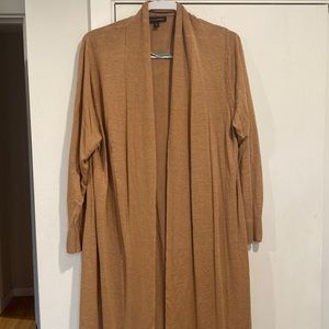 Banana Republic Camel colored duster cardigan size XL